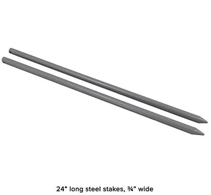 Baden Champions Horseshoe Set | Backyard Games | Tournament Quality Forged Steel Construction, Durable Gray/Black Design
