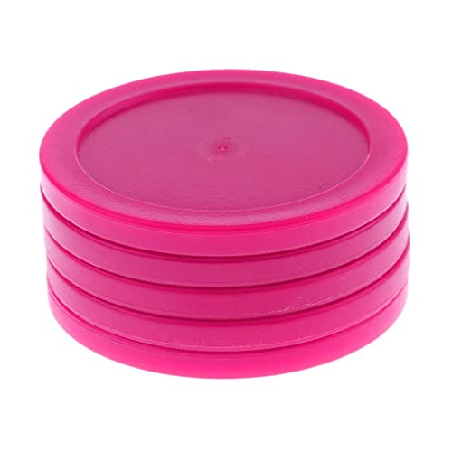 Generic 5 Pieces 62mm Air Hockey Replacement Pucks for Full Size Air Hockey Tables