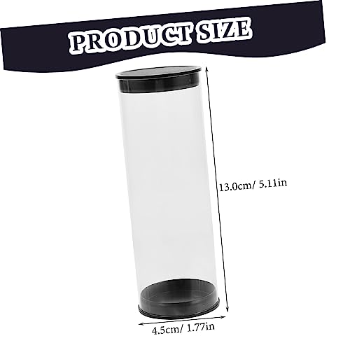 Toddmomy Golf Tube Clear Baseball Display Case Golfs Case Golfs Organizers Art Tube Golf Display Case Clear Tubes