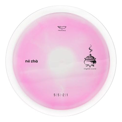 Yikun Disc Golf| Pro Worlds 2025 Limited Edition | | Fairway-Distance Hybrid Disc | Max 100m+ Flights for All Skill Levels | Late-Turn Glide & Reliable Fade | PDGA Approved 170-176g - color: Crystal Scent Pink