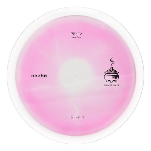 Yikun Disc Golf| Pro Worlds 2025 Limited Edition | | Fairway-Distance Hybrid Disc | Max 100m+ Flights for All Skill Levels | Late-Turn Glide & Reliable Fade | PDGA Approved 170-176g - color: Crystal Scent Pink