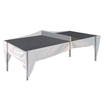 Waterproof Ping Pong Table Cover Tennis Cover Protect Outdoor Indoor Anti-UV Dustproof Ping Pong Table Cover - (Color: Dark Grey)