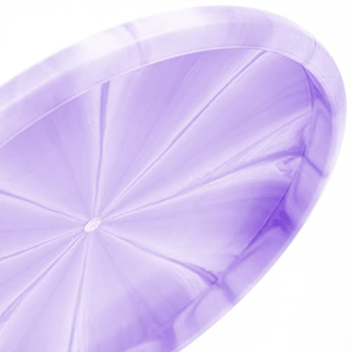 Latitude 64 Retro Burst Keystone Disc Golf Putter, Interactive Family Outdoor Games, Men and Women Frisbee Golf Putt & Approach Disc, 175g+, Stamp Shade of Disc Color & Burst Pattern May Vary - color: Purple