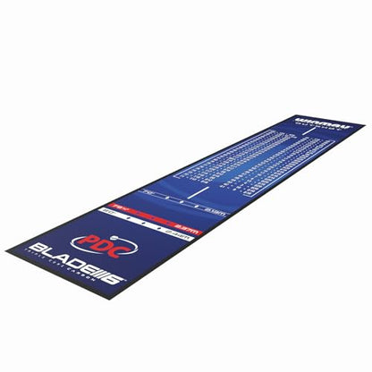WINMAU Dart Mat with Throw Line for Soft Tip and Steel Tip - Available in Outshot and Clearzone Style - style: Pro Zone Outshot