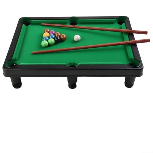 Pool Table Set, Thick Frame with Rounded Corners, Portable Indoor Snooker Game and Adults Family - color: M