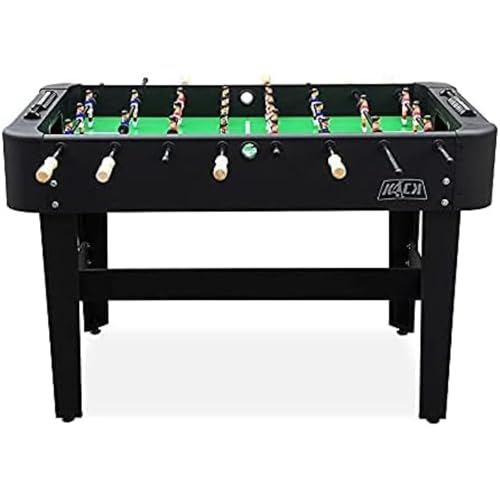 KICK Conquest 48" Foosball Table – Compact Indoor Game Table - color: Black
