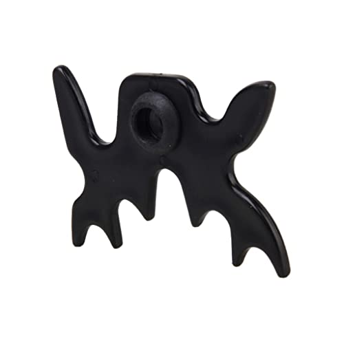 Imperial Billiard/Pool Cue Accessory: Slip-On/Portable Moosehead Bridge Head, Plastic , Black