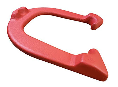 Wrangler Pro Pitching Horseshoes- Made in The USA - color: Red & Blue- Complete Game Set (4 shoes, 2 stakes & rule book)