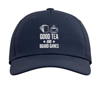 Tabletop Board Games Adjustable Baseball Hat - color: Navy Blue