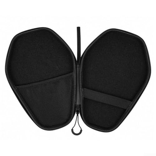 Table Tennis Racket Bag Ping-Pong Paddle Storage Case Table Tennis Organizer Table Tennis Bat Bag to Hold 2 Paddles 2 Balls(PB005-A model)