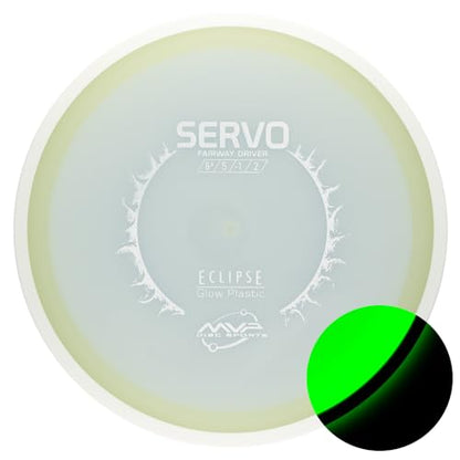 MVP Disc Sports Eclipse Glow 2.0 Servo Disc Golf Fairway Driver - size: 165-170g