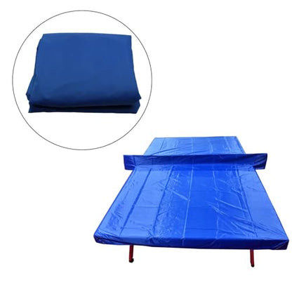 1pc Ping Pong Table Cover,Dust Guard Rainproof All Season Waterproof Folding Protective Sun Protection for Indoor Outdoor