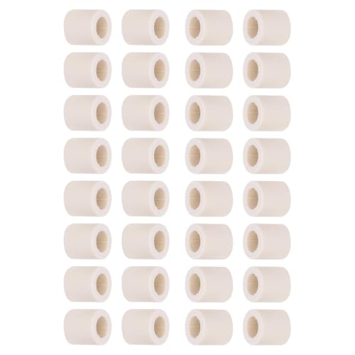 40 Pcs 13mm Pool Cue Ferrules – Fiber Billiard Cue Ferrules Slip on Snooker Pool Stick Tips Replacement Parts - size: 0.5"