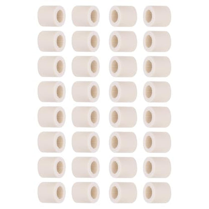 40 Pcs 13mm Pool Cue Ferrules – Fiber Billiard Cue Ferrules Slip on Snooker Pool Stick Tips Replacement Parts - size: 0.5"