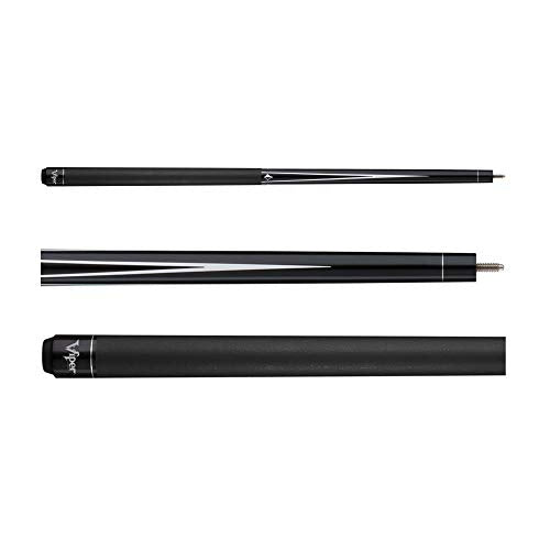 Viper by GLD Products Diamond 58" 2-Piece Pool Cue - color: Black Finish, size: 20 Ounce