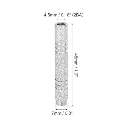 12 Grams Dart Replacements Barrel, 6Pcs Metal Dart Replace Barrel Accessories for Soft and Steel Dart Tips, Silver Tone