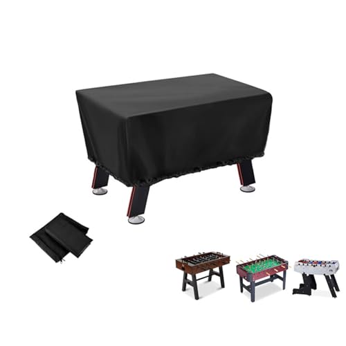 5FT 210D Oxford Cloth Foosball Table Cover, with Storage Bag, for Games and Toy Pool Tables