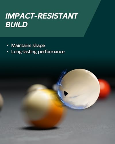 KONLLEN Phenolic Resin Billiard Balls Set 2-1/4" Regulation Size Tournament Pool Balls Set Pool Table Accessories - color: AXD-2PRO
