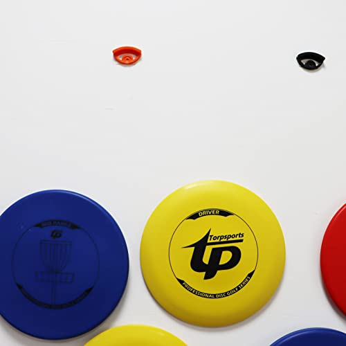 PIAOLGYI Disc Golf Mounts Display Holder Hanger Accessory Compatible with Disc Dolf Discs,20 PCS - color: Black