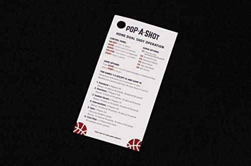 Pop-A-Shot - Home Dual Shot Arcade Basketball Game with NBA Graphics l Sensor Scoring l 16 Game Modes l 7 Balls l Foldable Storage l for All NBA Fans - style: Golden State Warriors