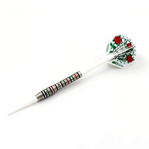 CUESOUL Soft Tip Darts Set Plastic Tip with Dart Case - color: 19g-Tungsten-Font Loaded Shape