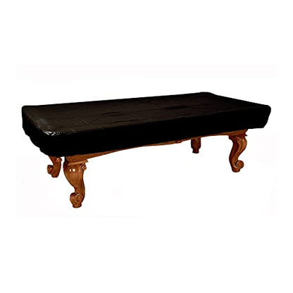 Imperial Midnight Matte Black Naugahyde Billiard Pool Table Cover - color: Black