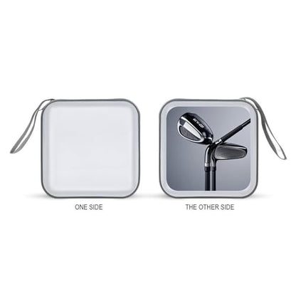 Golf Club DVD Case Large Storage Disc Wallet Bag Portable CD Case Holder 40 Capacity Hard Plastic Disc Cases Storage Binder DVD Case Wallet for Car Home Office Travel