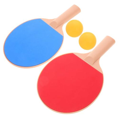 Outdoor Table Tennis Set with Plastic Elastic Pong Balls Long Handle Paddles for Comfortable Grip Professional Outdoor Sports Equipment for Competitive Play and Recreational Games