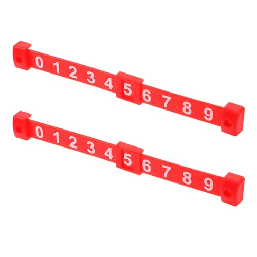 2pcs Table Football Score Counter Lightweight and Foosball Scorekeeper for Standard Tables Simplifies Game Scoring Stylish Design