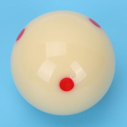 5.72cm Resin Billiard Training Ball with Red Dot for Skill Enhancement in Pool Practice