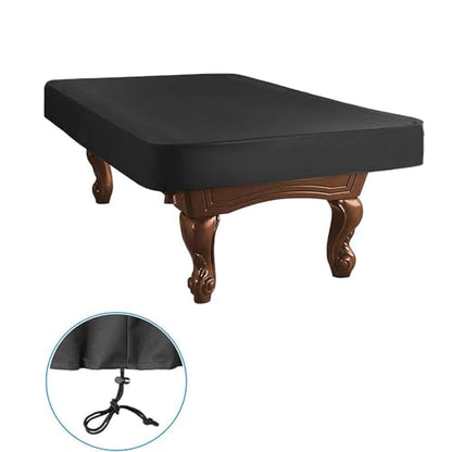 Billiard Table Cover for Pool Tables, Protection Against Dust and Weather for Indoor and Outdoor Use, 420D 245cm