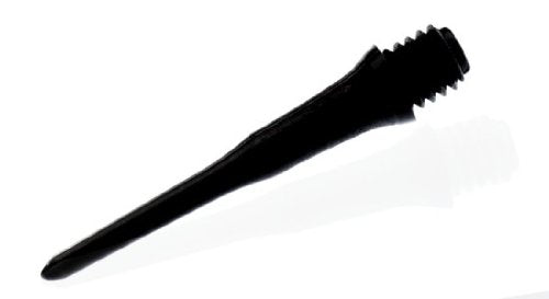 Lstyle Dart Tips: Original Lippoint - Soft Tip Dart Points - 2BA Thread - Regular Length - 2 Pack Black - color: Black