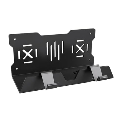 Multi Functional Controller Wall Mount Rack with Storage Compartment and Enhanced Cooling Systems Game Accessories Stand Multi-Functional Wall-Mounted Game Controller Storage Rack