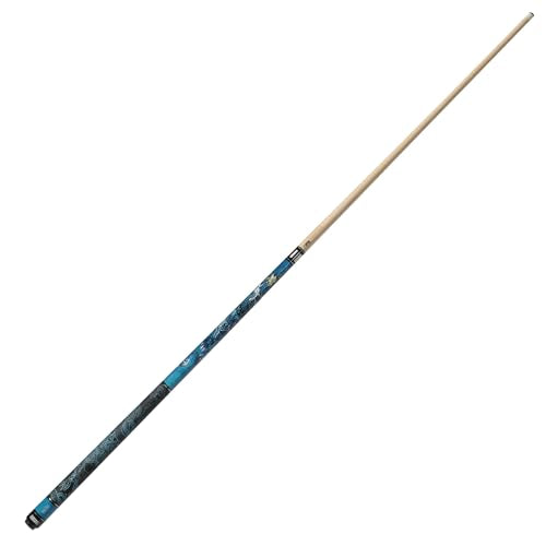 CUESOUL 19oz Pool Cue with Black case,13mm Tip,58inches Mythological Symbols Pattern 4 Styles - color: Tortoise