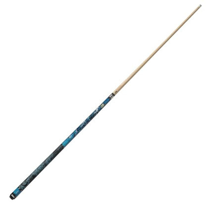 CUESOUL 19oz Pool Cue with Black case,13mm Tip,58inches Mythological Symbols Pattern 4 Styles - color: Tortoise