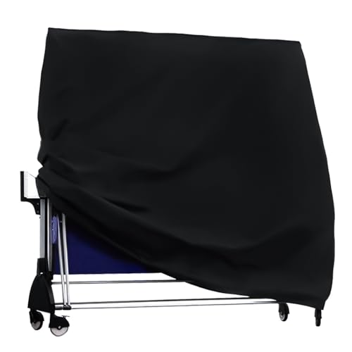 Outdoor Pong Table Cover, Waterproof 210D Polyester Taffeta Fabric, Fits Regulation Size Tables for Weather Protection, 72.83 X 64.96 X 27.55 in