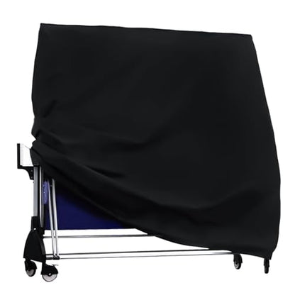 Outdoor Pong Table Cover, Waterproof 210D Polyester Taffeta Fabric, Fits Regulation Size Tables for Weather Protection, 72.83 X 64.96 X 27.55 in