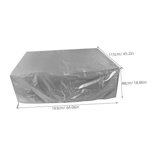 LIOOBO Foosball Table Cover Heavy Duty Soccer Table Protector Durable Oxford Cloth Use Easy to Handle Preserves Furniture Condition