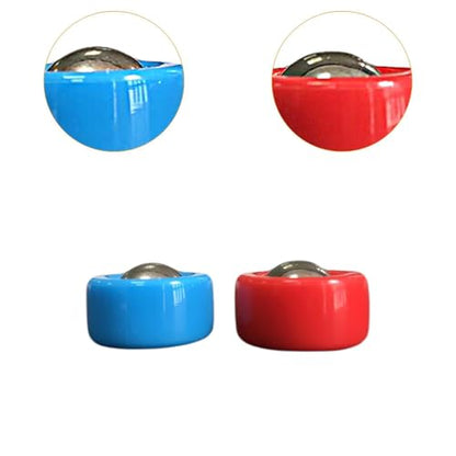 Menolana 8 Pieces Shuffleboard Pucks Shuffleboard Rollers Set for Kids Adults for Tabletop Sports Game Shuffleboard Table Pucks 19 mm