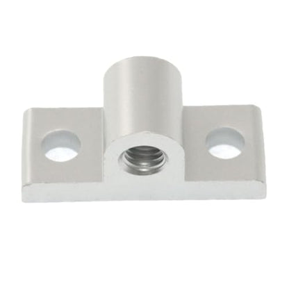 RLECS 4pcs Aluminum Profile Plate Fixer Caster Connector -2020 Semi-Circular Wheel Fixer Set