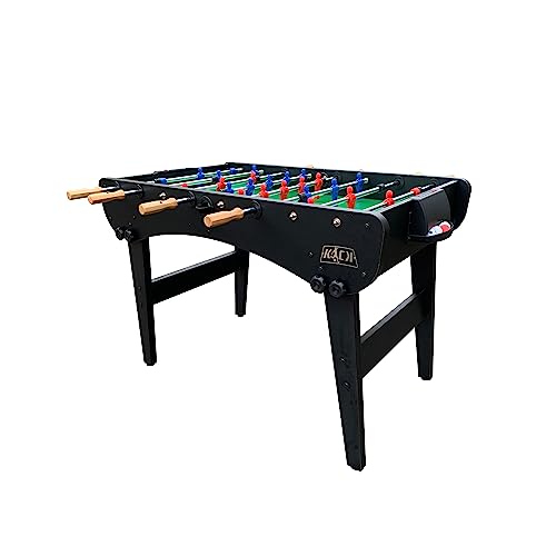 KICK Phoenix 55" Folding Foosball Table – Professional Full-Size Indoor Game Table - color: Black