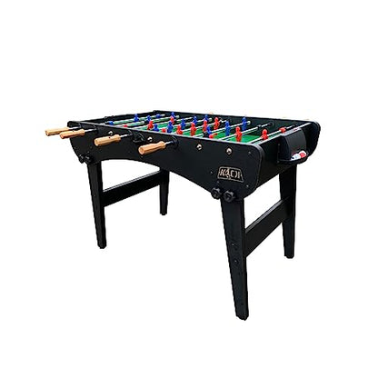 KICK Phoenix 55" Folding Foosball Table – Professional Full-Size Indoor Game Table - color: Black