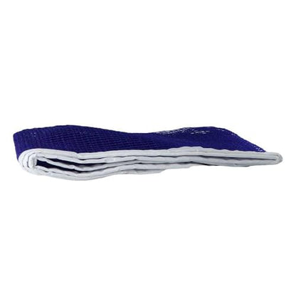 Gym Playing 2 Iron Stand Training Competition Outdoor Replacement Table Tennis Net Set Portable Foldable Sport Supplies(Blue)