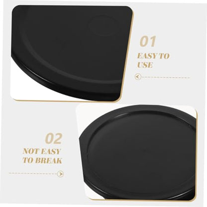 Desktop Ice Hockey Pucks Plastic Black Table Hockey Pucks Small Hockey Accessories Indoor Hockey - color: Black