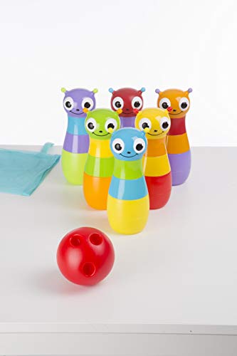 Melissa & Doug Cute as a Bug Bowling Set Kids Indoor Outdoor Game (8 Pcs)
