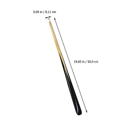 OSALADI Boys and Girls Wooden Billiard Cue Stick Pool Cue for Boys and Girls Billiard Accessory for Learning to Play Pool Spaces