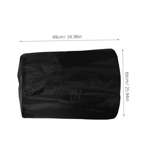 Abaodam Portable Disc Golf Basket Cover Durable Oxford Rain Protection with Drawstring for Use Keeps Clean and Sun Protected