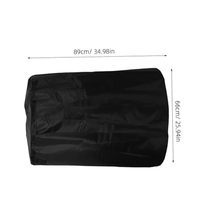 Abaodam Portable Disc Golf Basket Cover Durable Oxford Rain Protection with Drawstring for Use Keeps Clean and Sun Protected