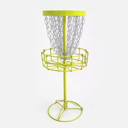 Disc Golf GrowTheSport Mini Disc Golf Basket - color: Yellow