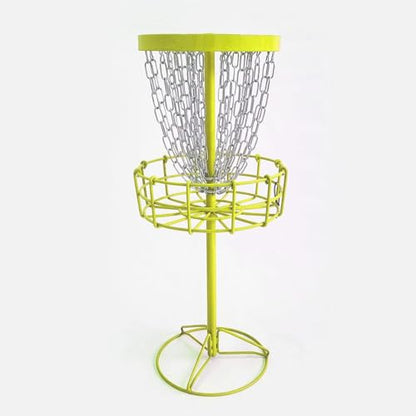Disc Golf GrowTheSport Mini Disc Golf Basket - color: Yellow